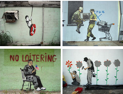 New Banksy work spotted in New Orleans