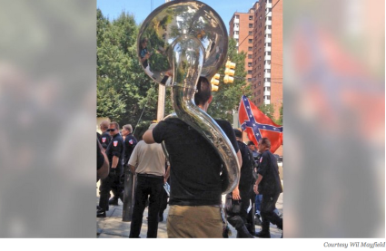 Matt Buck with Tuba
