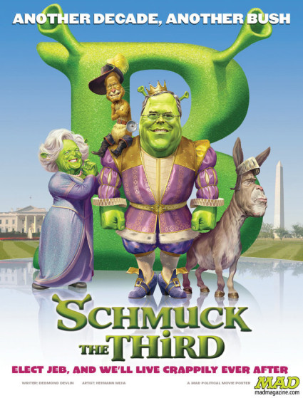 Mad magazine's Jeb Bush poster