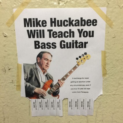 Mike Huckabee guitar lessons